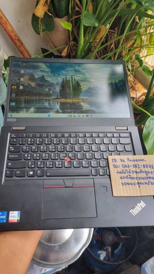 Lenovo ThinkPad L13 Gen 2 i5 gen11 RAM16Gb SSD256Gb จอ13.3นิ้ว มีรอยร้าว