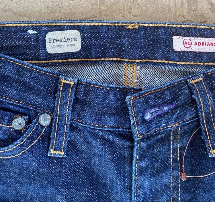 ยีนส์แท้ สีเดนิม สลิม สวย งาน USA เิว 26-27 รูปที่ 3
