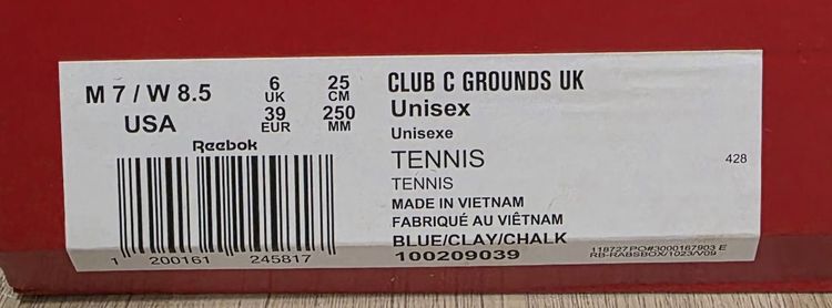 สินค้า : รองเท้า Reebok รุ่น Club C Grounds UK รูปที่ 8