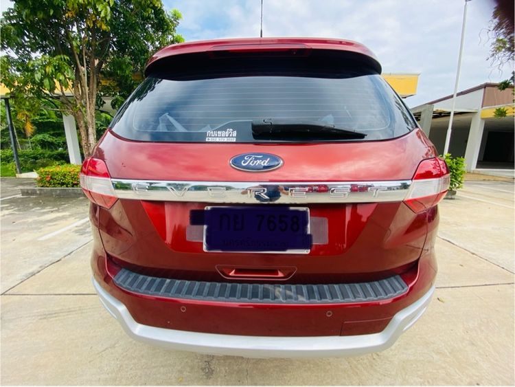 Ford Everest 2016 2.2 Titanium ดีเซล ไม่ติดแก๊ส เกียร์อัตโนมัติ แดง รูปที่ 3
