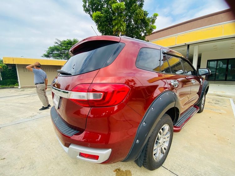 Ford Everest 2016 2.2 Titanium ดีเซล ไม่ติดแก๊ส เกียร์อัตโนมัติ แดง รูปที่ 2