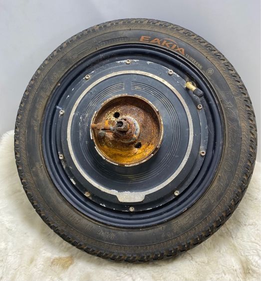 ล้อรถไฟฟ้า 48 v ทำรถน้ำมันเชื่อมสเตอมาแล้ว เอาไปทำได้เลย รูปที่ 2