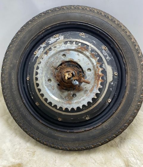 ล้อรถไฟฟ้า 48 v ทำรถน้ำมันเชื่อมสเตอมาแล้ว เอาไปทำได้เลย รูปที่ 3