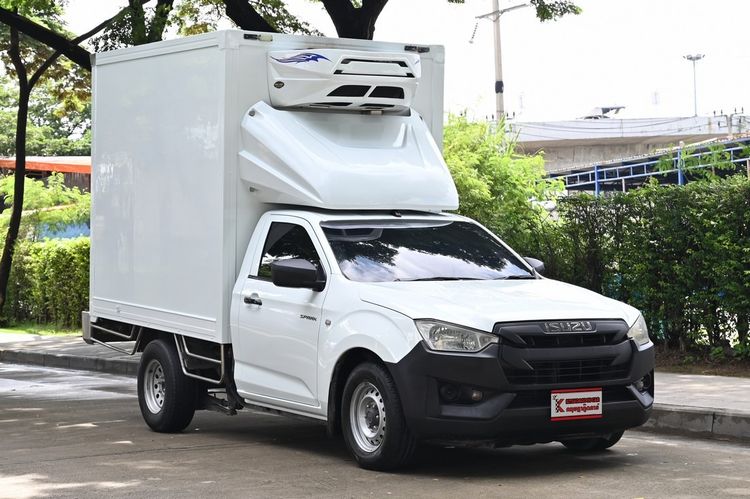 Isuzu D-MAX 2020 1.9 B Pickup ดีเซล ไม่ติดแก๊ส เกียร์ธรรมดา ขาว