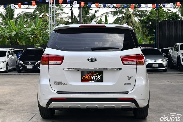 Kia Grand Carnival 2016 2.2 EX Utility-car ดีเซล ไม่ติดแก๊ส เกียร์อัตโนมัติ ขาว รูปที่ 4