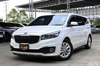 รถตู้ครอบครัวมือสอง Kia GRAND CARNIVAL 2.2 ปี 2016 EX รุ่น Top ดีเซล ประตูสไลด์ไฟฟ้า สภาพสวย (รหัสสินค้า  BGBH)