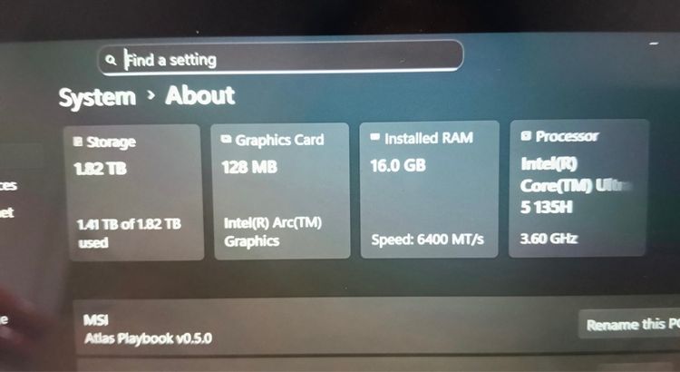 MSI Claw  รูปที่ 12