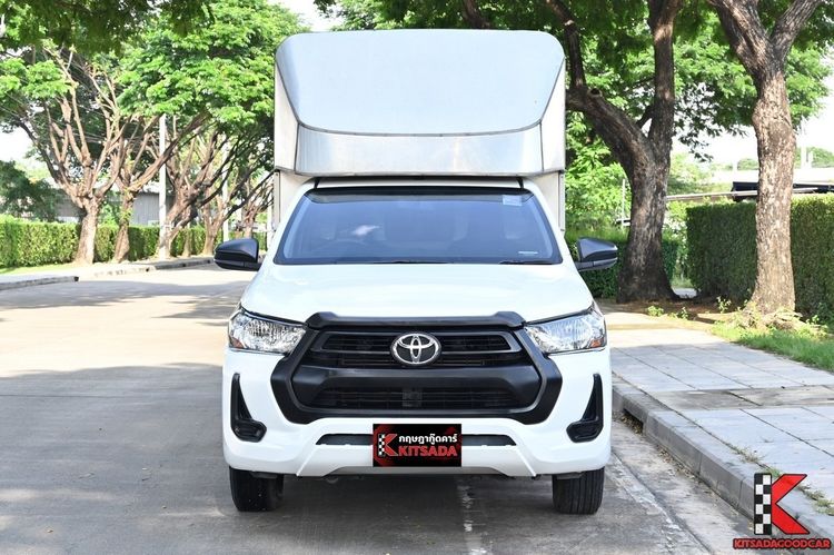 Toyota Hilux Revo 2020 2.4 Entry Pickup ดีเซล ไม่ติดแก๊ส เกียร์อัตโนมัติ ขาว รูปที่ 2