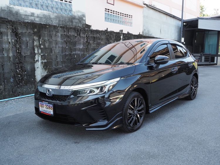 Honda City 2023 1.0 SV Sedan เบนซิน ไม่ติดแก๊ส เกียร์อัตโนมัติ ดำ รูปที่ 2