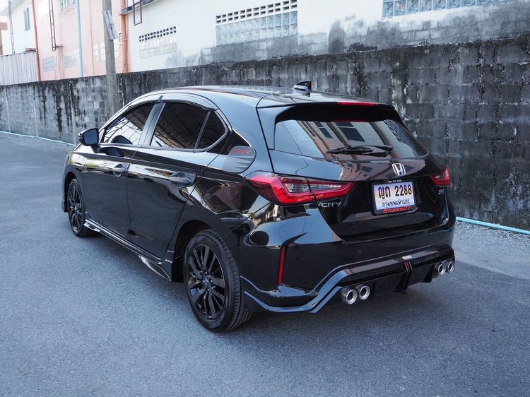 Honda City 2023 1.0 SV Sedan เบนซิน ไม่ติดแก๊ส เกียร์อัตโนมัติ ดำ รูปที่ 4