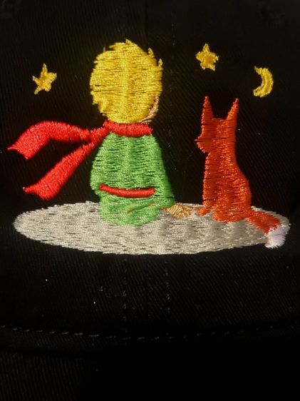 หมวกและหมวกแก๊ป ขายหมวกลายปักคัสตอม เจ้าชายน้อย หมวกsizeใหญ่ใส่สบาย