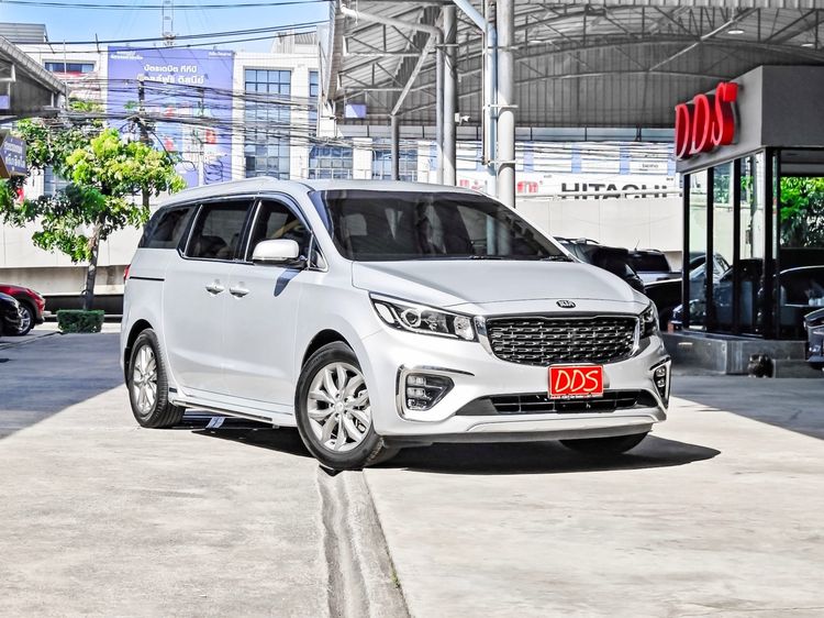 Kia Grand Carnival 2019 2.2 EX Van ดีเซล เกียร์อัตโนมัติ เทา รูปที่ 4