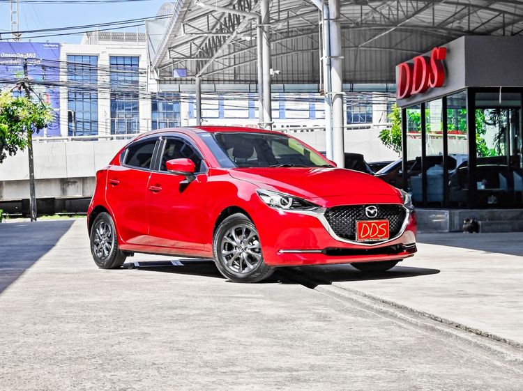 Mazda Mazda 2 2021 1.3 Skyactiv-G S Leather Sedan Sedan เบนซิน เกียร์อัตโนมัติ แดง รูปที่ 4