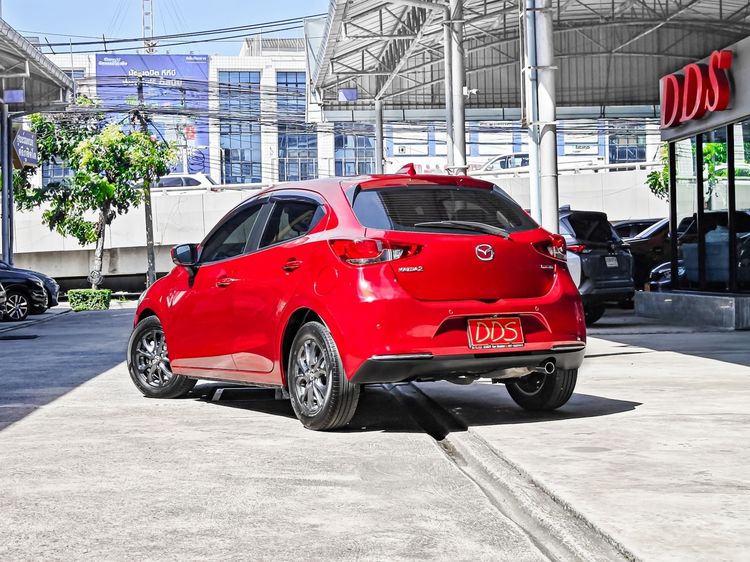 Mazda Mazda 2 2021 1.3 Skyactiv-G S Leather Sedan Sedan เบนซิน เกียร์อัตโนมัติ แดง รูปที่ 3