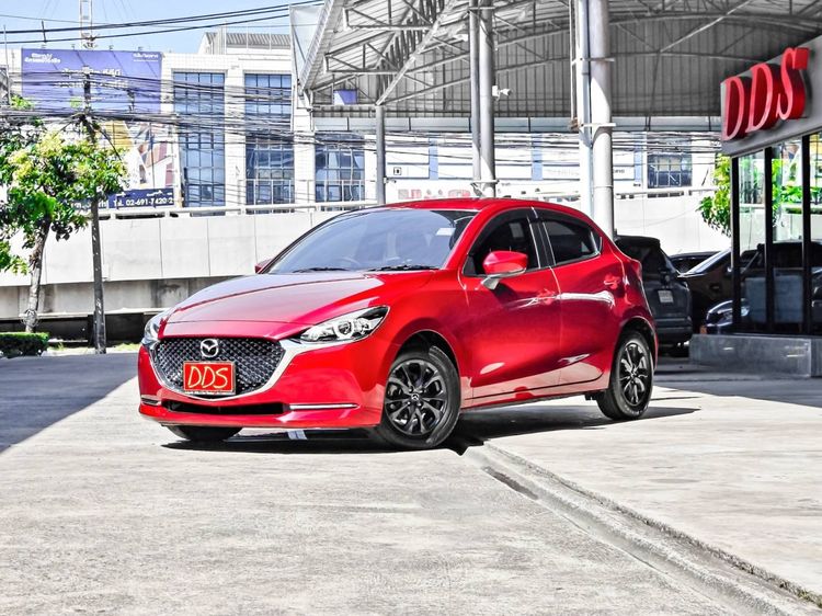 Mazda Mazda 2 2021 1.3 Skyactiv-G S Leather Sedan Sedan เบนซิน เกียร์อัตโนมัติ แดง
