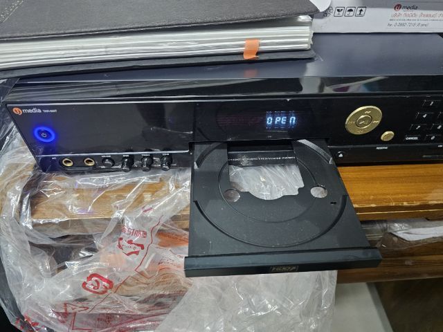 ขายถูกเครื่องเล่นฮาร์ดดิสคาราโอเกะ tj media TKR-350Tใช้น้อยอุปกรณ์ครบยกกล่อง รูปที่ 6