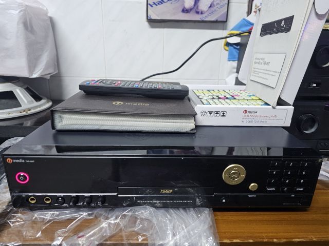 ขายถูกเครื่องเล่นฮาร์ดดิสคาราโอเกะ tj media TKR-350Tใช้น้อยอุปกรณ์ครบยกกล่อง รูปที่ 5