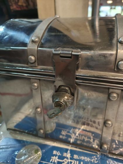 หีบ stainless หนาอย่างดี แม่เหล็กดูดไม่ติด รูปที่ 2