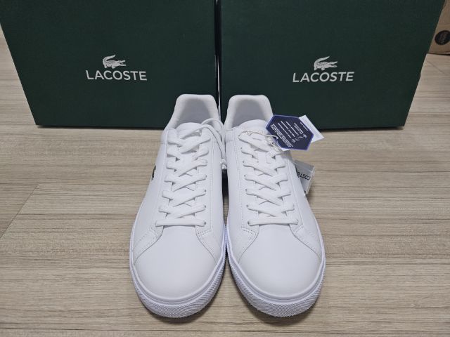 รองเท้าหนังอย่างสวย Lacoste สีขาวเท่ ไซส์43 รูปที่ 7