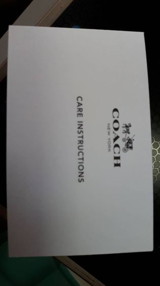 กระเป๋าถือ COACH  แท้จาก Outlet UK ใบใหญ่ Coated canvas ลาย Signature  รูปที่ 15