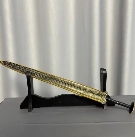 ✨ ดาบโกวเจี้ยน “ราชาเยว่ พร้อมฐานดาบ  รูปที่ 4