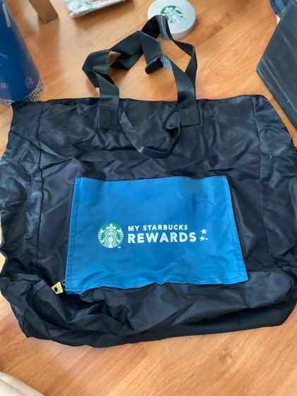 กระเป๋าสะพาย พร้อม Tag ห้อยกระเป๋า Starbucks