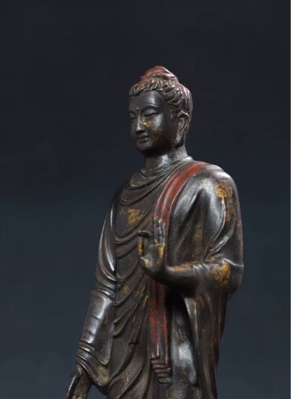 ✨พระพุทธรูปอมิตาภสัมฤทธิ์โบราณ  รูปที่ 2