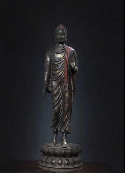 ✨พระพุทธรูปอมิตาภสัมฤทธิ์โบราณ  รูปที่ 4