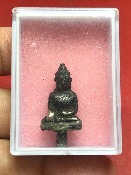 พระยอดธงศิลปะอยุธยาเนื้อเงิน ขนาดห้อยคอ รูปที่ 11
