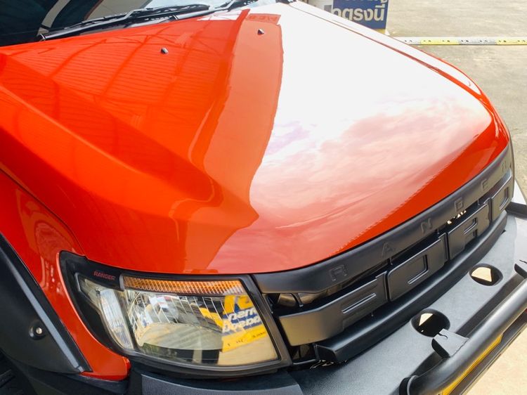 Ford Ranger 2015 2.2 Hi-Rider Wildtrak Pickup ดีเซล ไม่ติดแก๊ส เกียร์อัตโนมัติ ส้ม รูปที่ 2