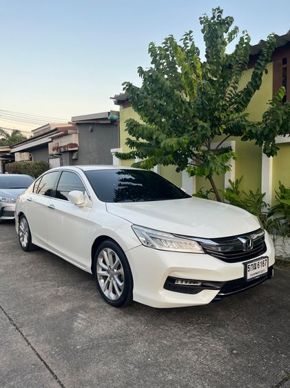 Honda Accord 2016 2.4 EL i-VTEC Sedan เบนซิน ไม่ติดแก๊ส เกียร์อัตโนมัติ ขาว รูปที่ 3