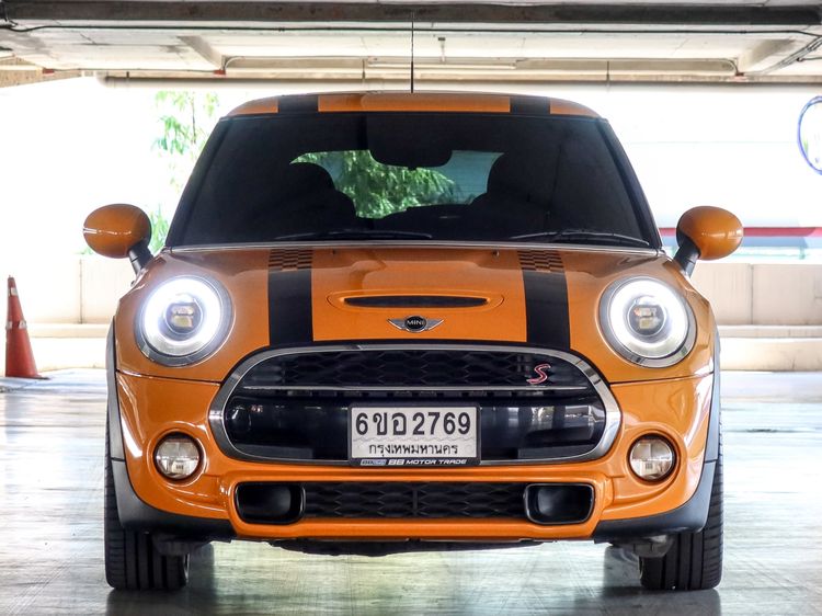 Mini Hatch Cooper 2016 2.0 S Sedan เบนซิน ไม่ติดแก๊ส เกียร์อัตโนมัติ ส้ม รูปที่ 4
