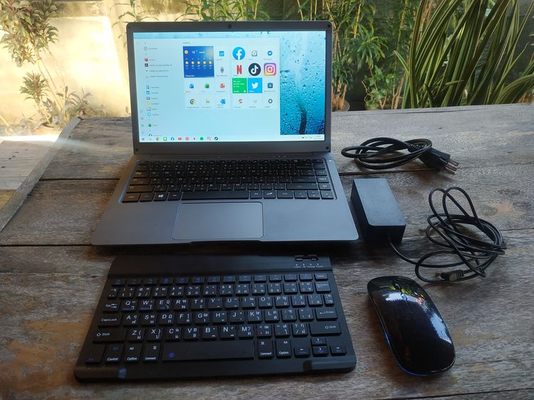 ขาย Notebook JumperTech EZBook X3 สภ่าพใหม 95 เปอร์เซนต์ พร้อม Keyboard-Mouse Bluetooth ไร้สาย รูปที่ 6