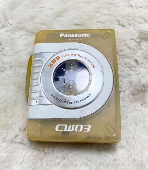 เครื่องเล่นเทปคาสเซ็ตสเตอริโอแบบพกพา Panasonic RQ-CW03 ซาเบ้า ไม่มีสาย