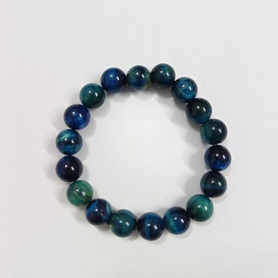 สร้อยข้อมือ Blue Tiger’s Eye (ฮอว์กอาย) – หินตาเสือฟ้าของแท้