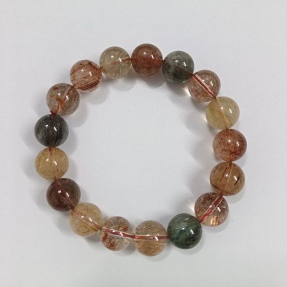 อื่นๆ สร้อยข้อมือหินไหม 5 สี ของแท้ หินธรรมชาติ