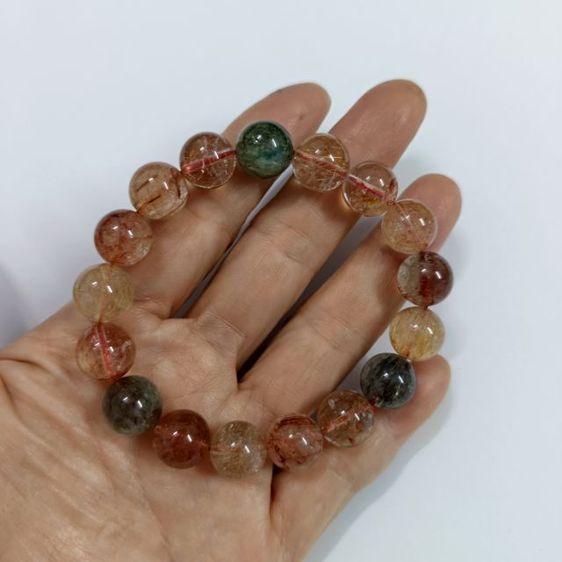 สร้อยข้อมือหินไหม 5 สี ของแท้ หินธรรมชาติ รูปที่ 5