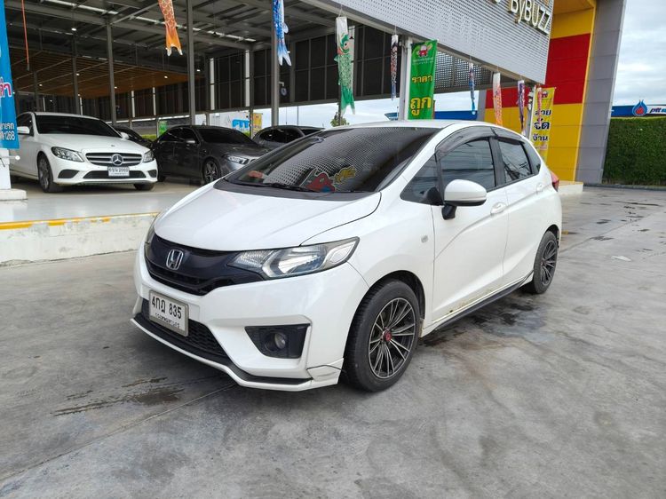Honda Jazz 2015 1.5 S Sedan เบนซิน ไม่ติดแก๊ส เกียร์อัตโนมัติ ขาว รูปที่ 3