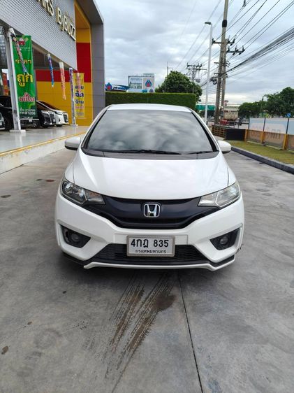 Honda Jazz 2015 1.5 S Sedan เบนซิน ไม่ติดแก๊ส เกียร์อัตโนมัติ ขาว รูปที่ 2
