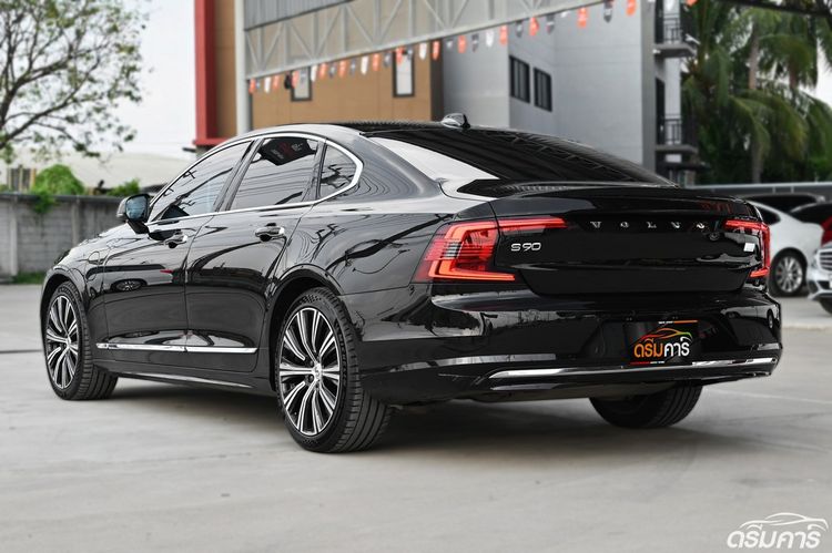 Volvo S90 2021 2.0 Recharge T8 Inscription 4WD Sedan ปลั๊กอินไฮบริด (PHEV) ไม่ติดแก๊ส เกียร์อัตโนมัติ ดำ รูปที่ 3