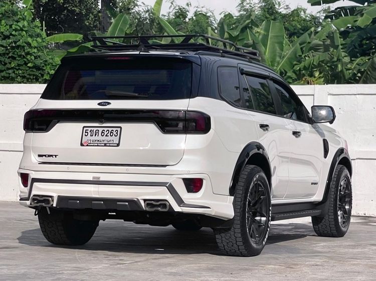 Ford Everest 2024 2.0 Turbo Sport Utility-car ดีเซล ไม่ติดแก๊ส เกียร์อัตโนมัติ ขาว รูปที่ 4