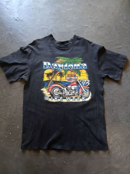 ดำ EU 42 แขนสั้น เสื้อทีเชิ้ต อื่นๆ เสื้อยืด Vintage Harley-Davidson 1993
"DAYTONA BIKEWEEK" Single Stitch 