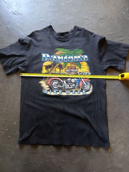 เสื้อยืด Vintage Harley-Davidson 1993
"DAYTONA BIKEWEEK" Single Stitch  รูปที่ 2
