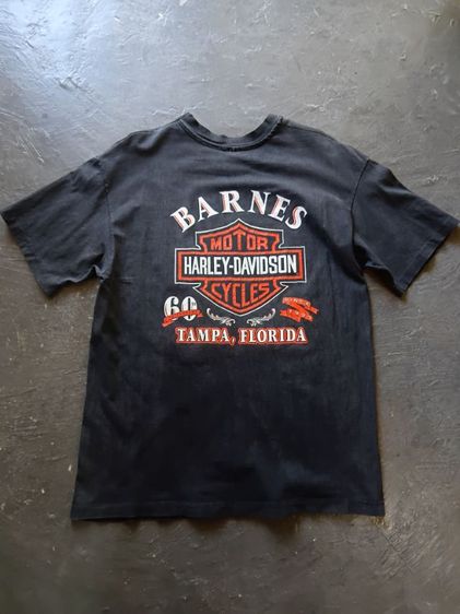 เสื้อยืด Vintage Harley-Davidson 1993
"DAYTONA BIKEWEEK" Single Stitch  รูปที่ 4