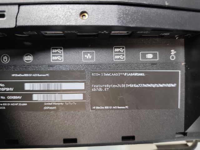 All in one HP i7-4770 รูปที่ 5
