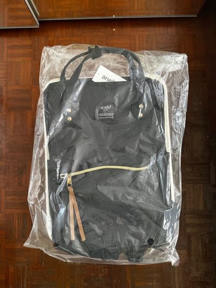 ไม่ระบุ ผ้า กระเป๋าเป้ Anello สีดำ ของแท้มือ1 