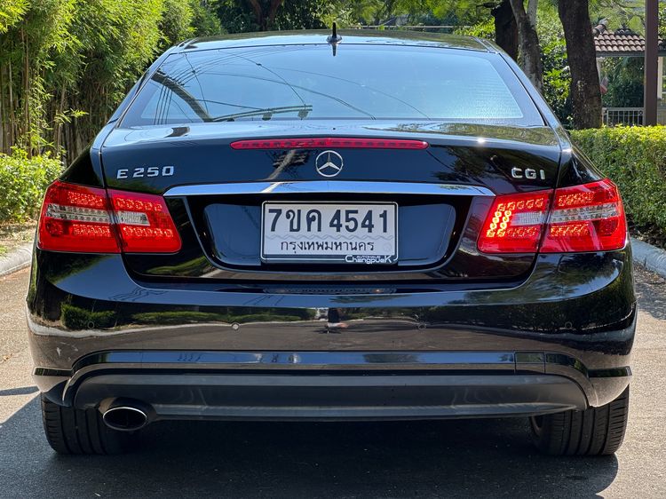 Mercedes-Benz E-Class 2012 E250 AMG Sedan เบนซิน ไม่ติดแก๊ส เกียร์อัตโนมัติ ดำ รูปที่ 4