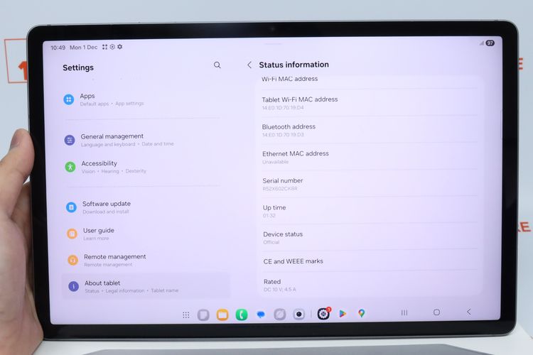 Samsung Tab s9 FE Plus 5G 8.128GB (Mint) - ID25110307 รูปที่ 12