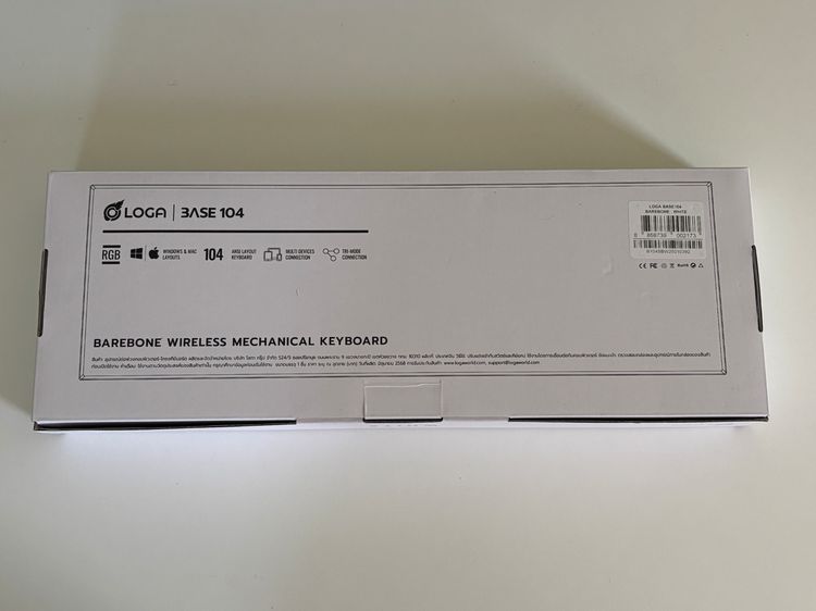 LOGA Base 104 Barebone White รูปที่ 2