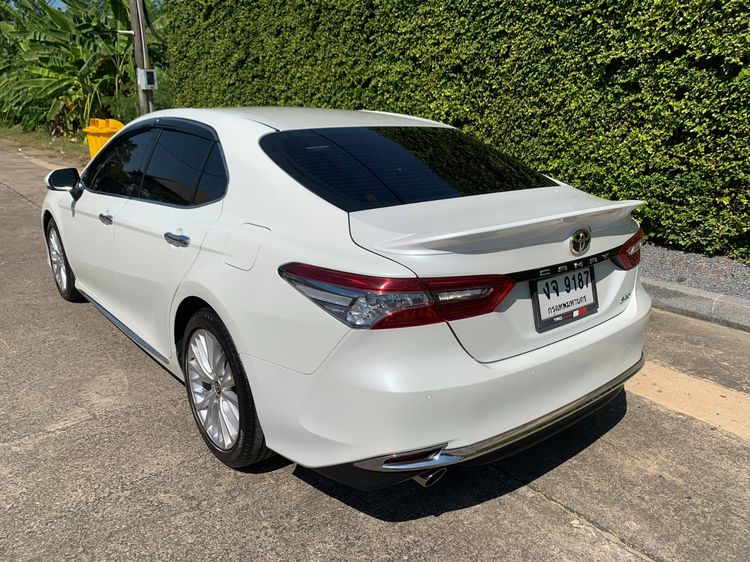Toyota Camry 2020 2.5 G Sedan เบนซิน ไม่ติดแก๊ส เกียร์อัตโนมัติ ขาว รูปที่ 4